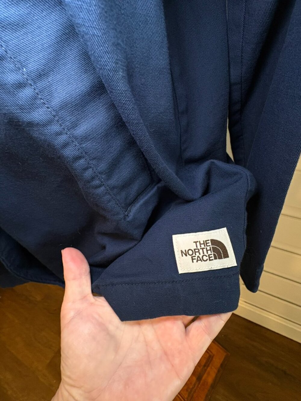 The North Face Shipler Cotton Utility Coastal New England Jacket Montague Blue L - Picture 6 of 15